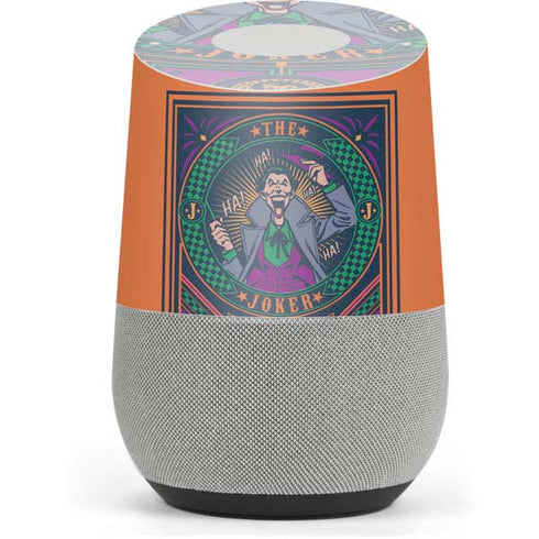 DC Comics The Joker Casino Chip Google Home Skin